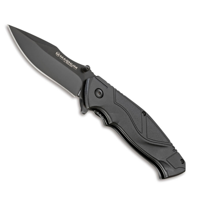 Böker Magnum Advance All Black Pro Folding Knife